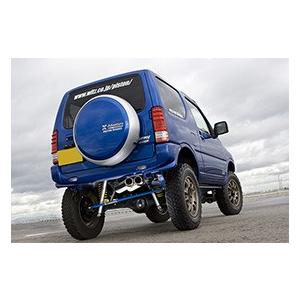 送料無料】 ジムニー マフラー 5ZIGEN SP SPEC STREET JB23 砲弾2本