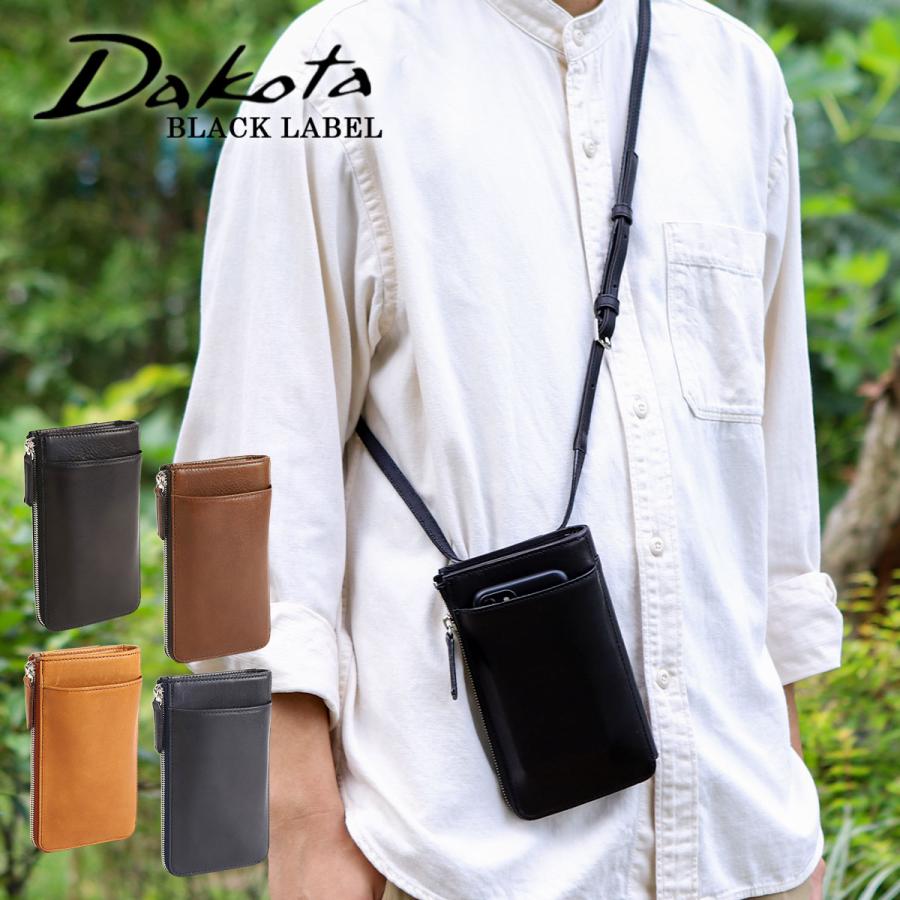 Dakota（ダコタ） スマホショルダーバッグ メンズ Dakota BLACKLABEL