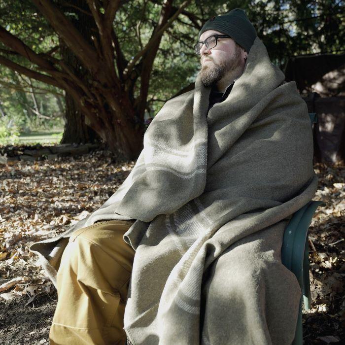 ロスコ 10244 ウール ブランケット 毛布 防寒 ヨーロピアン サープラス