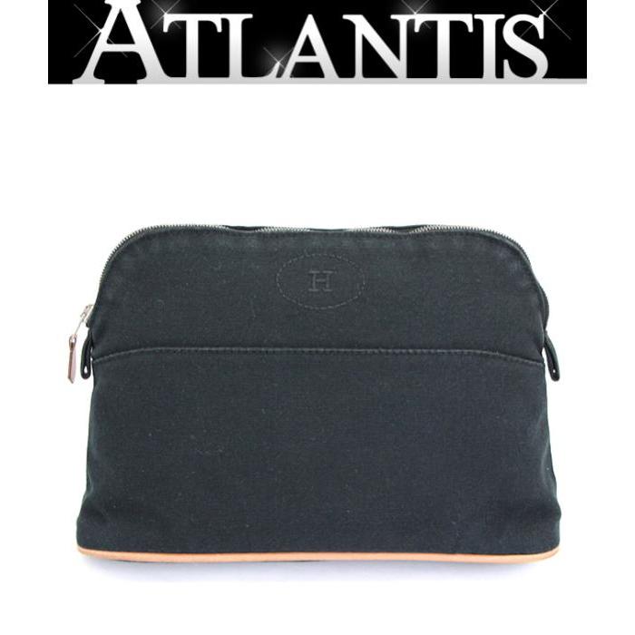 HERMES（エルメス） 在庫処分 大SALE 美品 ボリードポーチ MM 25 黒