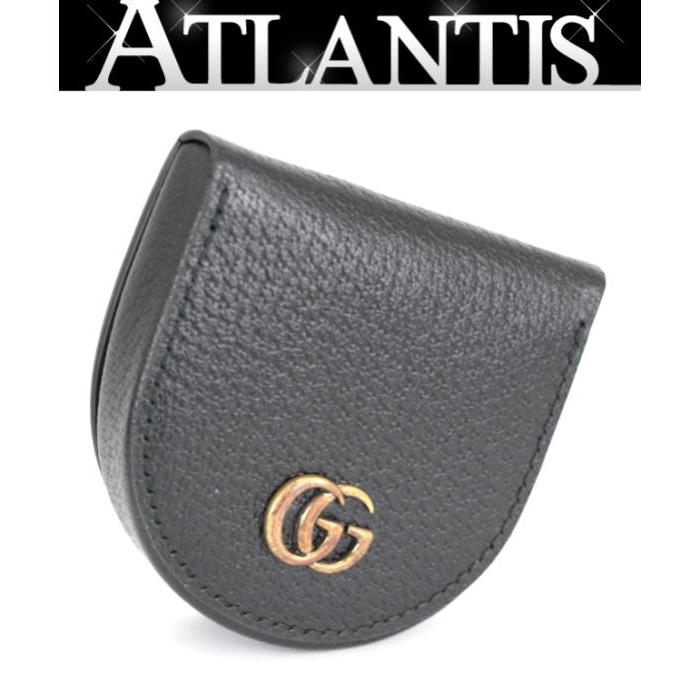 GUCCI（グッチ） SALE GUCCI GGマーモント 馬蹄型 コインケース レザー