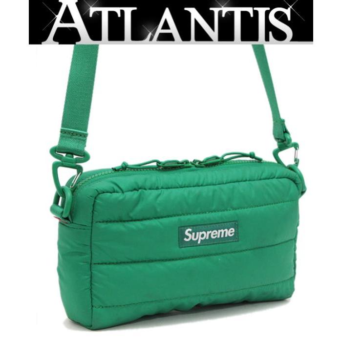Supreme（シュプリーム） Supreme Puffer Side Bag Green パファー