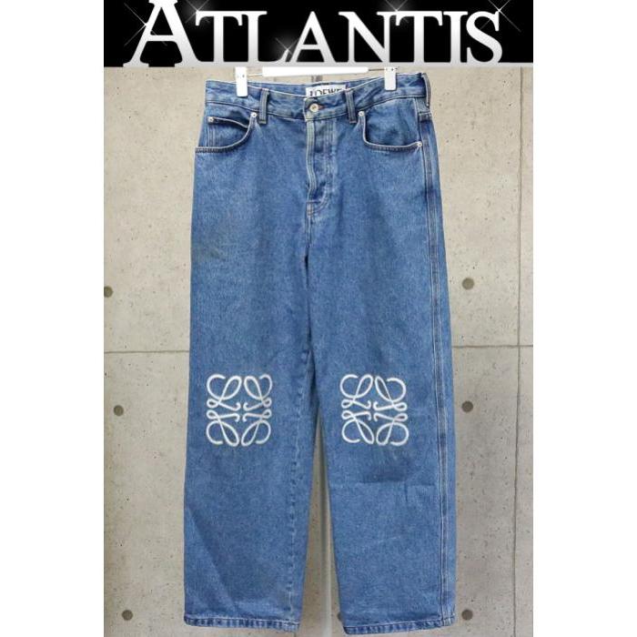 LOEWE 銀座店 ロエベ アナグラム デニムパンツ バギージーンズ メンズ