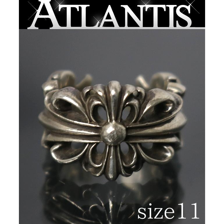 CHROME HEARTS 銀座店 クロムハーツ ダブルフローラルクロス リング