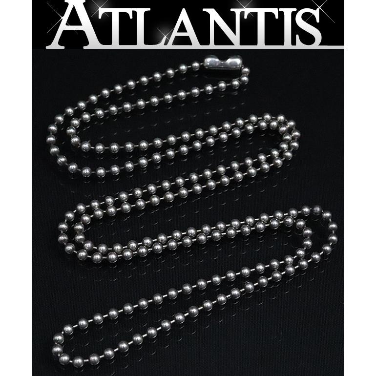 CHROME HEARTS 銀座店 クロムハーツ ボールチェーン ネックレス 60cm