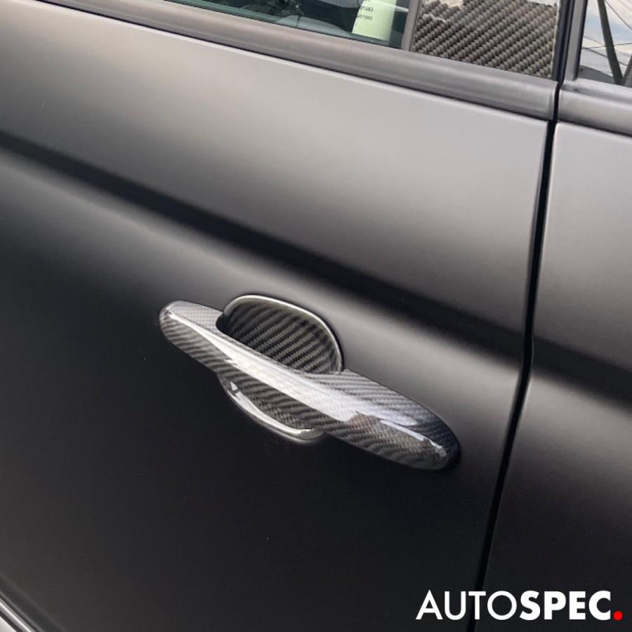 アバルト（ABARTH） ABARTH 500 595 695 カーボン ドアハンドルカバー