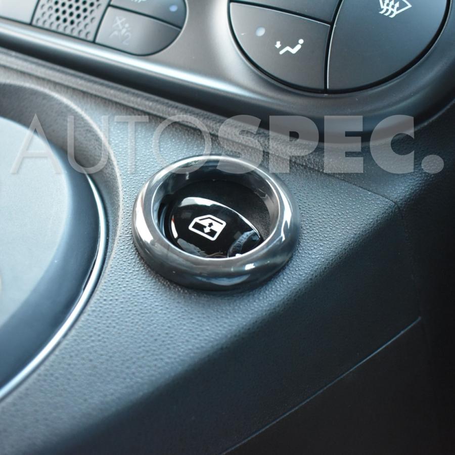 アバルト（ABARTH） ABARTH 595 695 カーボン ウィンドウ スイッチ