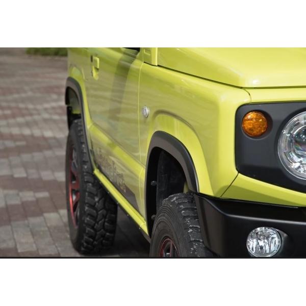 ハイブリッジファースト ジムニー JB64 9mmフェンダー FRP製 : オート