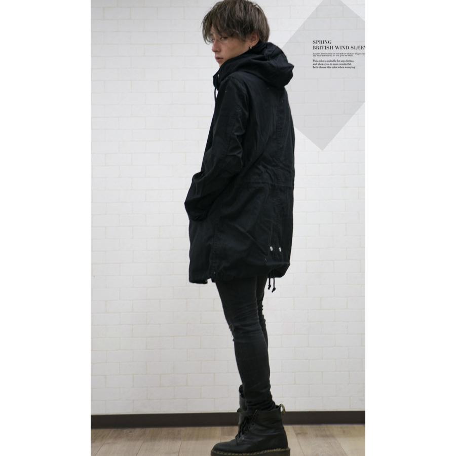 モッズコート メンズ 秋 春 コート スプリングコート マンパー