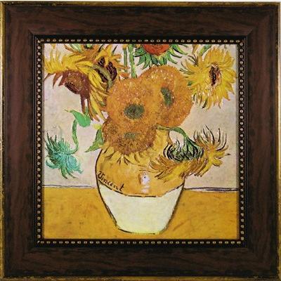 絵画 ゴッホ「ひまわり」 壁掛け 壁飾り インテリア 油絵 花 アート