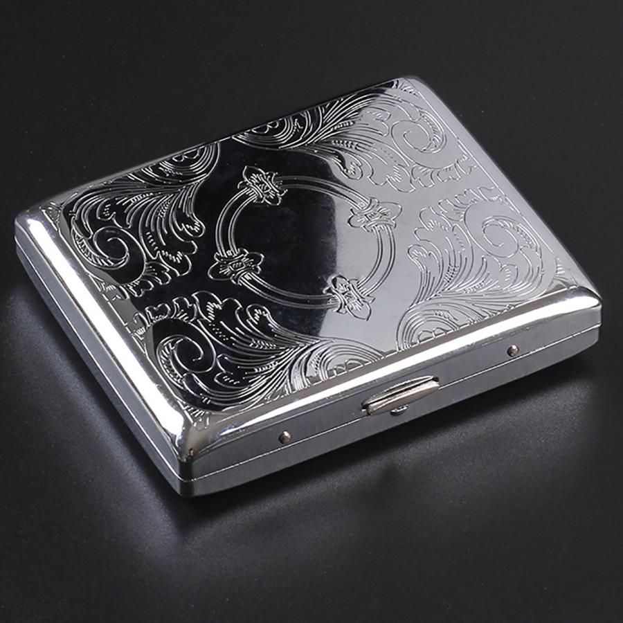 シガレットケース タバコケース メンズ レディース おしゃれ メタル