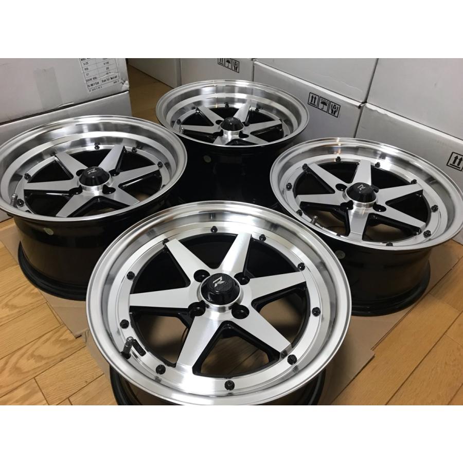 旧車・街道レーサー・暴走族 15×8J・＋20・PCD100 ＆15×7J・＋30