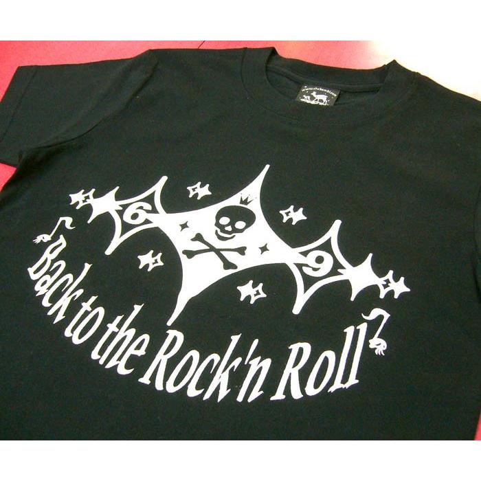 メンズセレクト Back to the Rock'n Roll『スカル69』Tシャツ