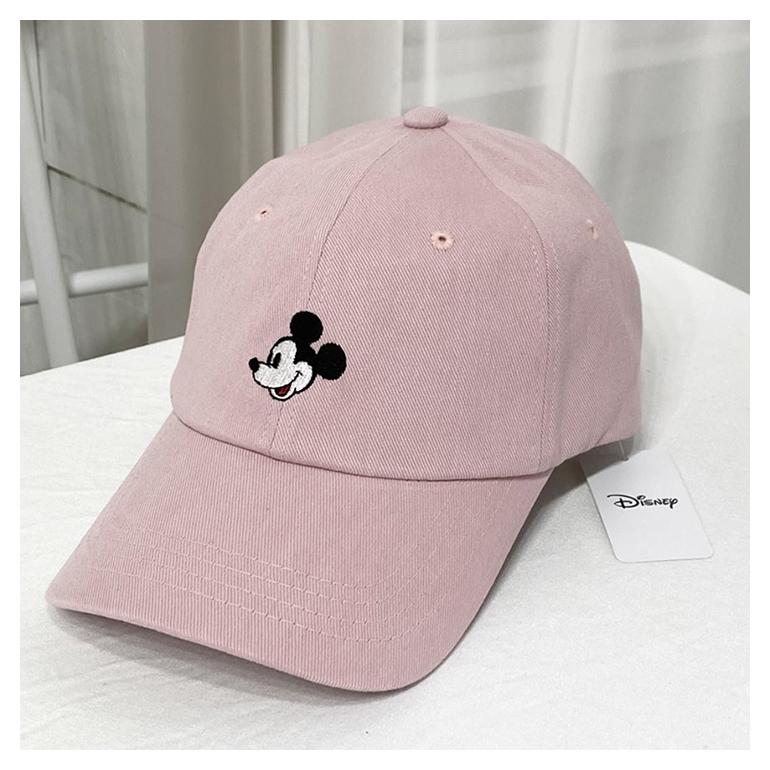 キャップ 綿100％ ミッキーマウス ユニセックス 刺繍 ワンポイント