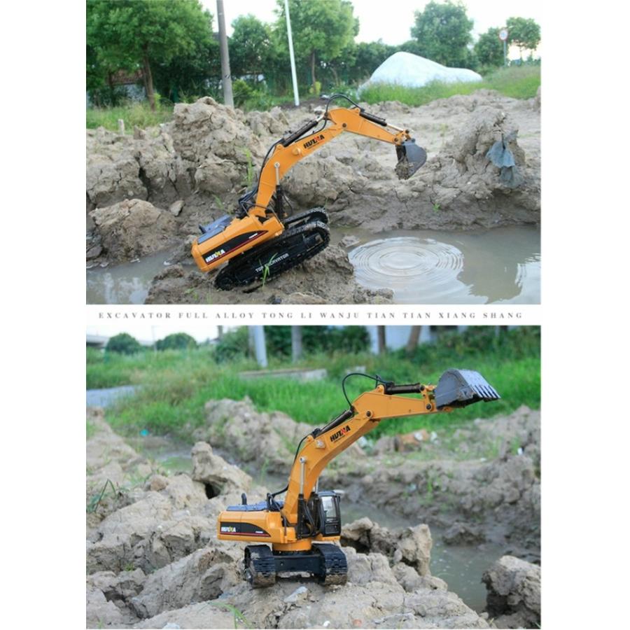 アップグレード版 V4 油圧ショベル 人気 ラジコン RC フルメタルモデル