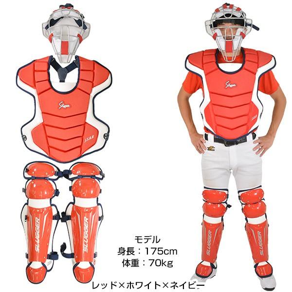 久保田スラッガー（KUBOTA SLUGGER） 軟式野球用 キャッチャー防具 3点