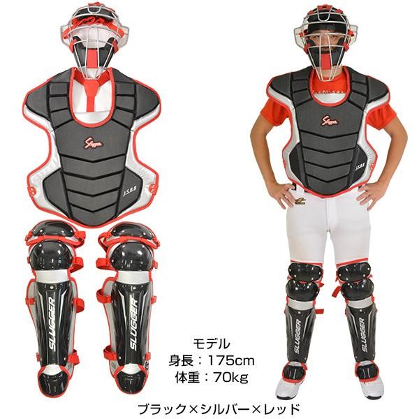 久保田スラッガー（KUBOTA SLUGGER） 軟式野球用 キャッチャー防具 3点
