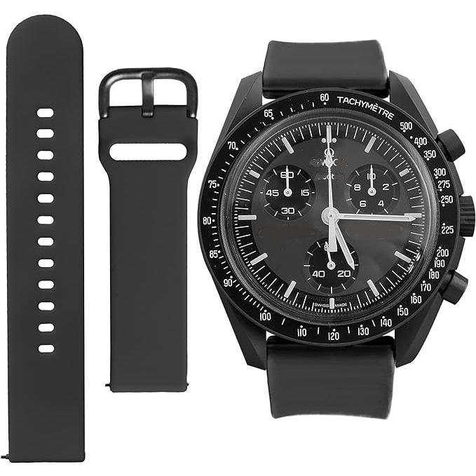 ムーンウォッチ オメガ スウォッチ ベルト ラバー ムーン 20mm omega