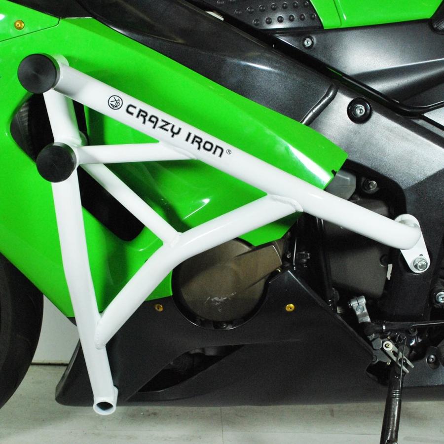 エンジンガード ZX-6R 2005-2006 クラッシュバー スライダー カワサキ