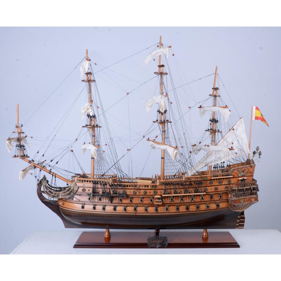帆船模型 完成品 木製 サン フェリペ号 SAN FELIPE 全長92cm