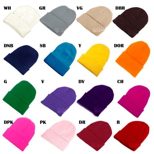 ネオン カラー ニット帽 ニット キャップ レディース メンズ 大人 男性