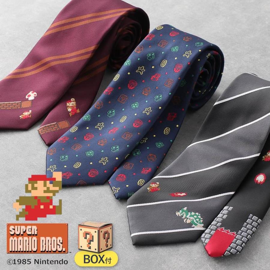 マリオがゲームの世界から飛び出した?! マリオネクタイ キャラクター