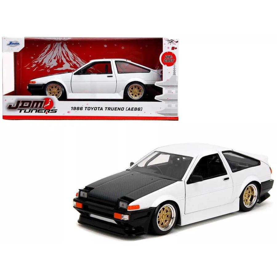 Jada JADA TOYS 1/24 トヨタ トレノ AE86 ハチロク ホワイト Toyota