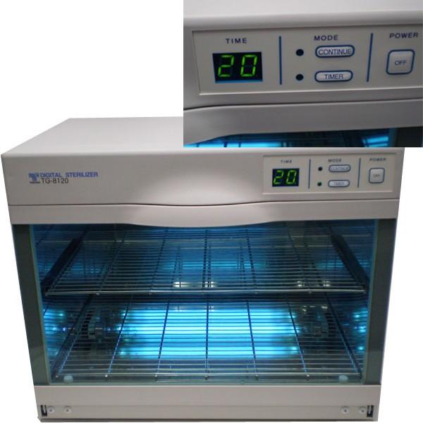 滝川（TAKIGAWA） 代引き不可 紫外線殺菌消毒器 棚2段 10W殺菌灯2灯式