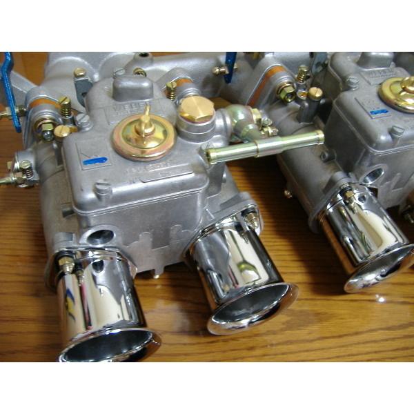 6個セット□メッキファンネル新品/ウェーバーWEBERソレックスSOLEX