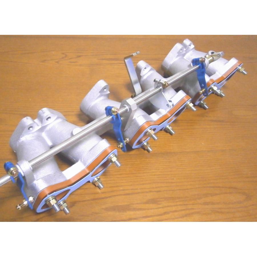 L型エンジン/50パイ用インテークマニホールド新品ワイヤー式