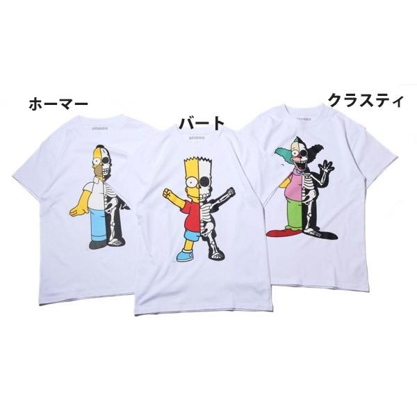 シンプソンズ x アトモス シークレットベース バート 半袖Tシャツ Bart
