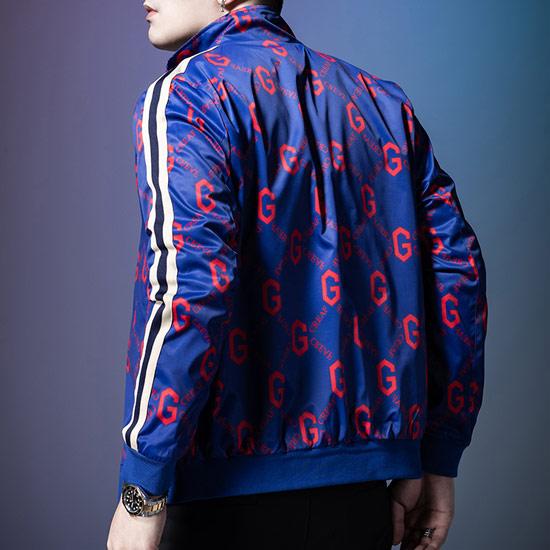 ジャージジャケット メンズ オラオラ系 トラックジャケット チェック