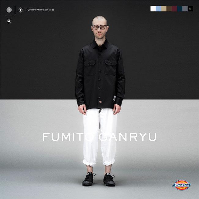 FUMITO GANRYU × Dickies フミト ガンリュウ ディッキーズ プリーツ