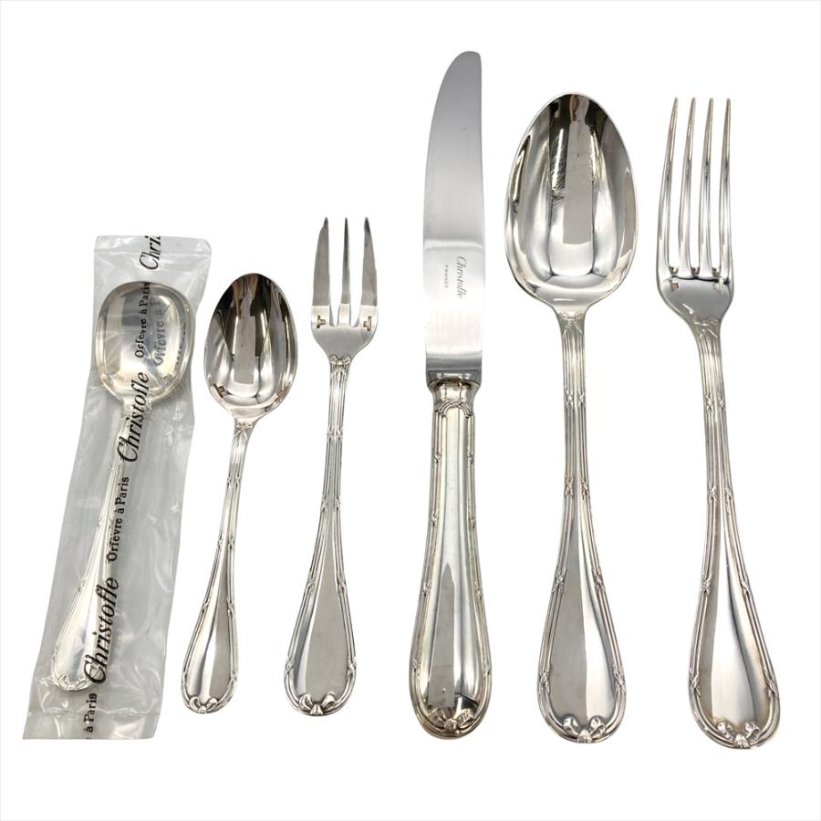 Y*ん様 現品限り クリストフル リュバン リボン ナイフレスト 4本