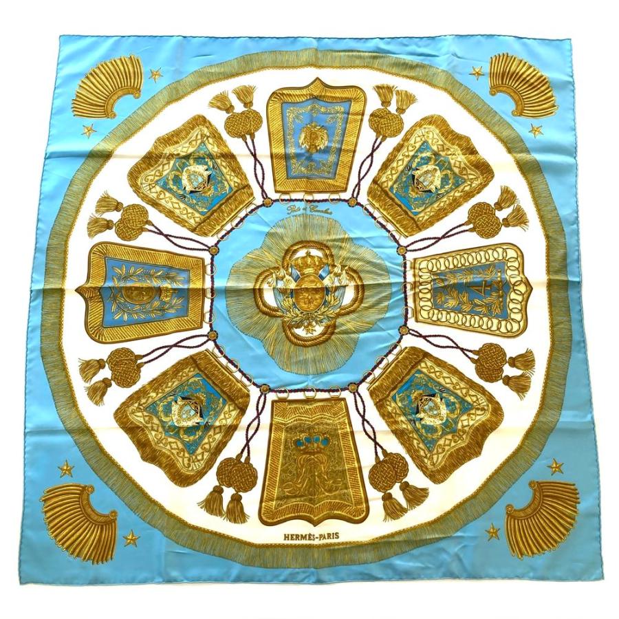 HERMES（エルメス） カレ90 POSTE ET CAVALERIE サーベル飾り袋