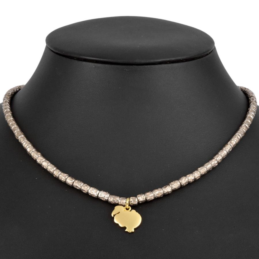 ポメラート Pomellato ドド DoDo ネックレス K18YG SV ペンダント