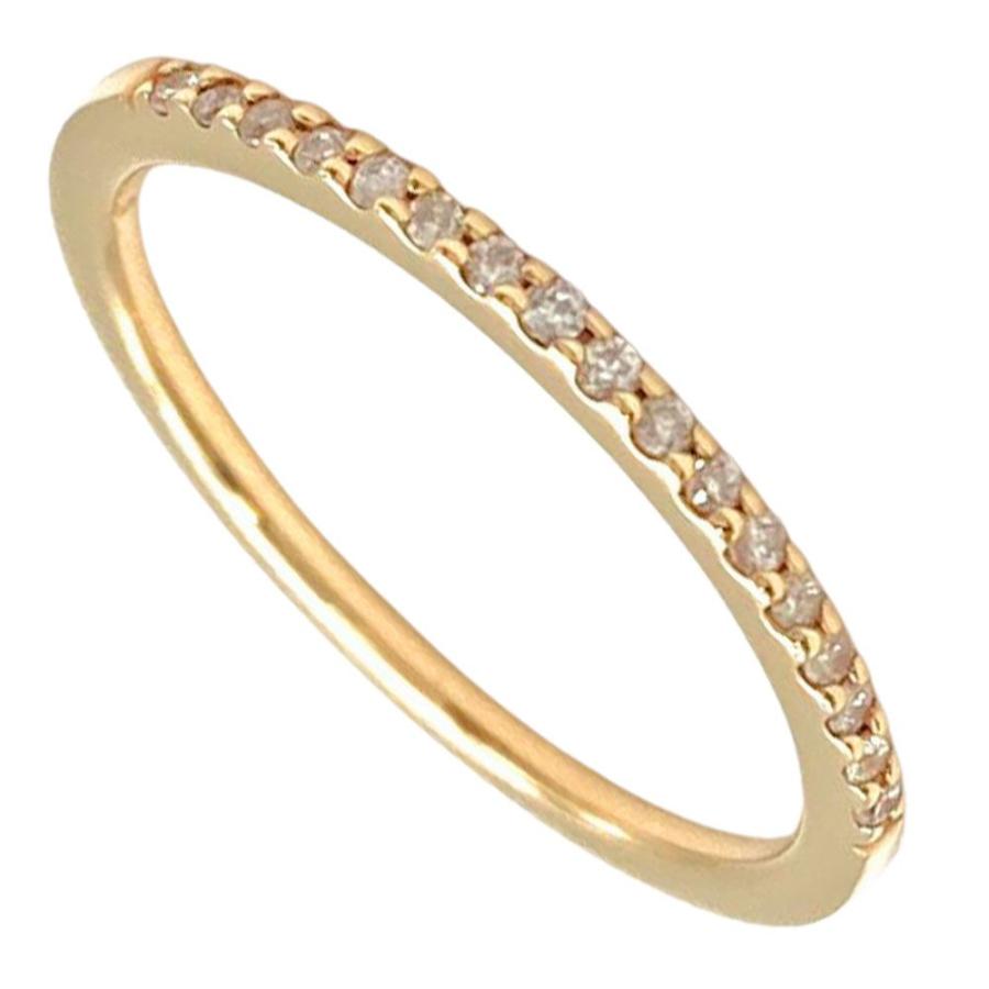 agete（アガット） ハーフエタニティ リング 指輪 ダイヤモンド 0.05ct