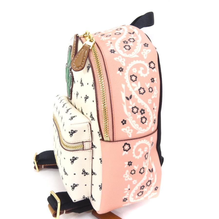 COACH（コーチ） 美品 ペイズリー柄 バックパック リュック レディース