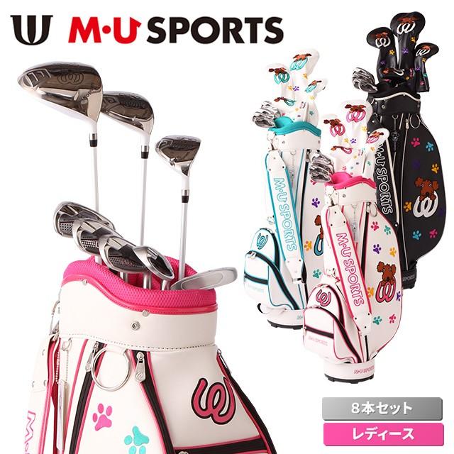 M・U SPORTS MUスポーツ 703W6900R レディース ゴルフ ハーフセット 8