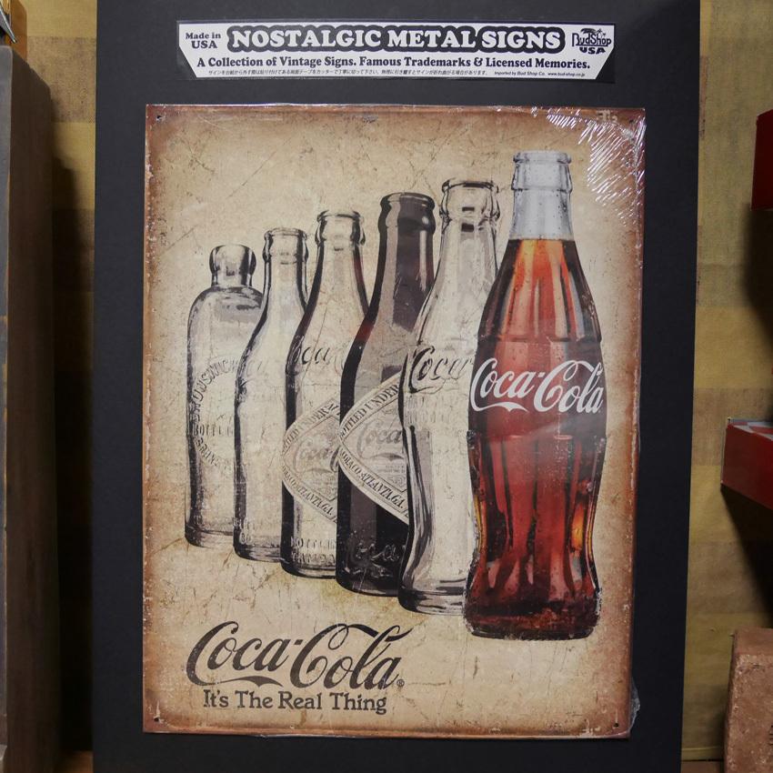 Coca Cola（コカコーラ） ティンサイン Coca-Cola インテリア Coke The