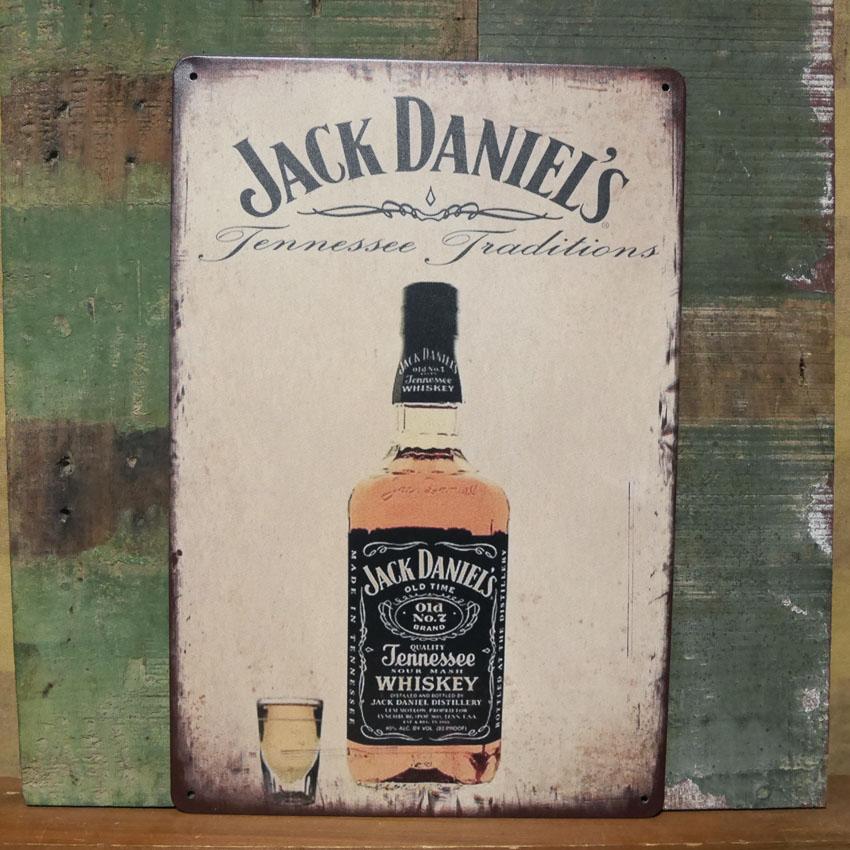 ジャックダニエル アメリカンサインボード JACK DANIEL'S メタルサイン