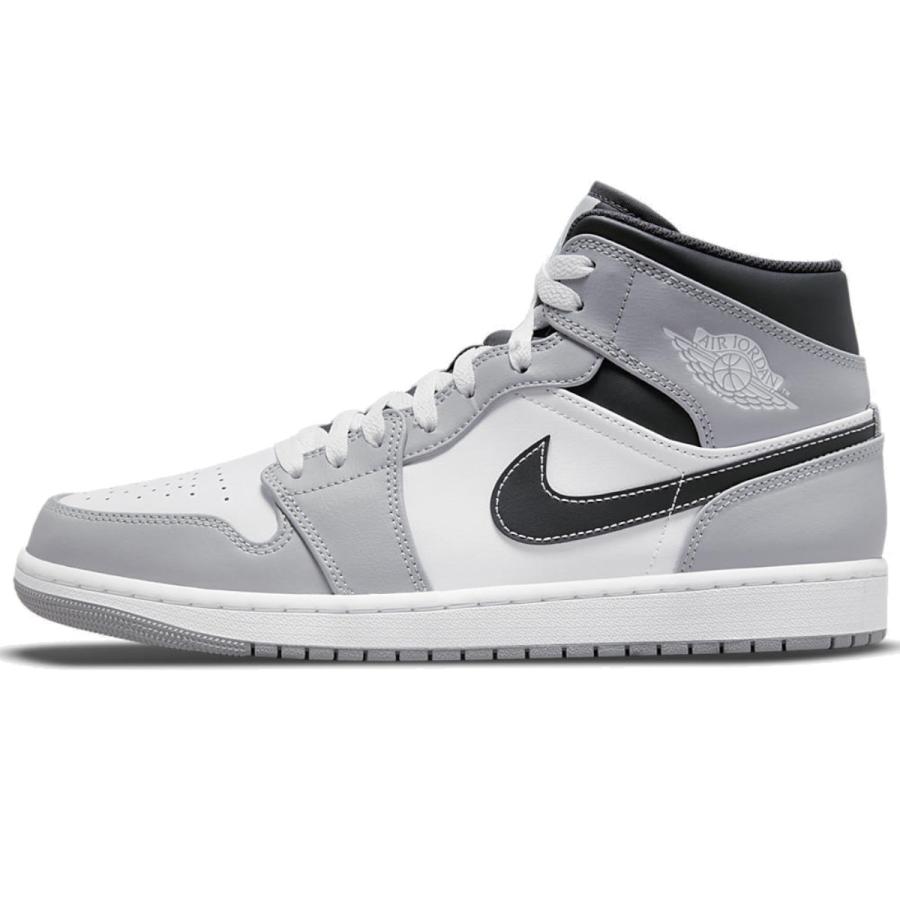 NIKE（ナイキ） NIKE AIR JORDAN 1 MID LIGHT SMOKE GREY エア