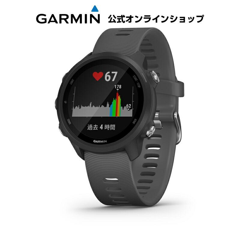GARMIN（ガーミン） 公式 ForeAthlete 245 Black Slate ランニング