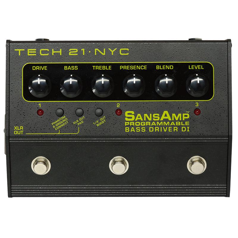 TECH21 SansAmp PROGRAMMABLE BASS DRIVER DI PBDR サンズアンプ