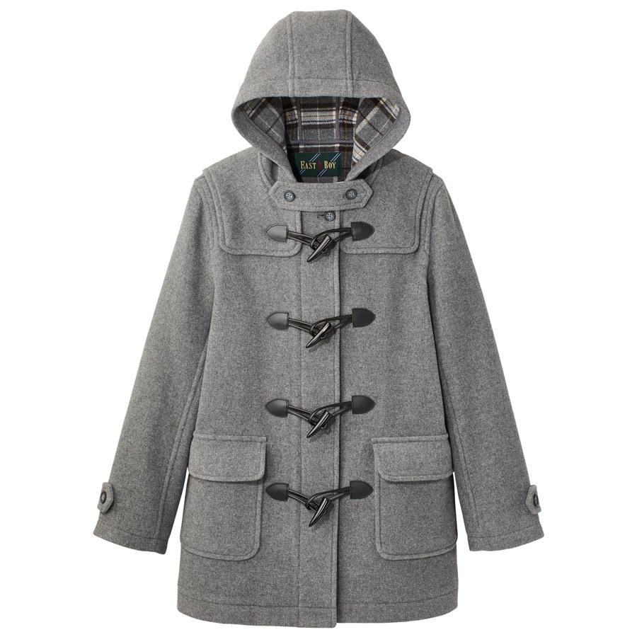 EASTBOY（イーストボーイ） スクール ダッフルコート 女子用 ネイビー
