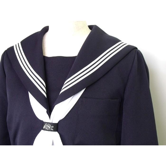 富士ヨット セーラー服 紺×白三本線 6A〜18A ポリ100% : アイラブ制服