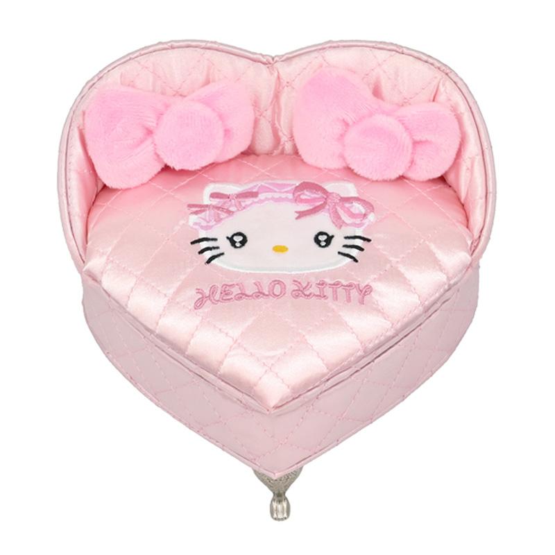 ハローキティ50周年記念 ピンクキルトシリーズ アクセサリーケース