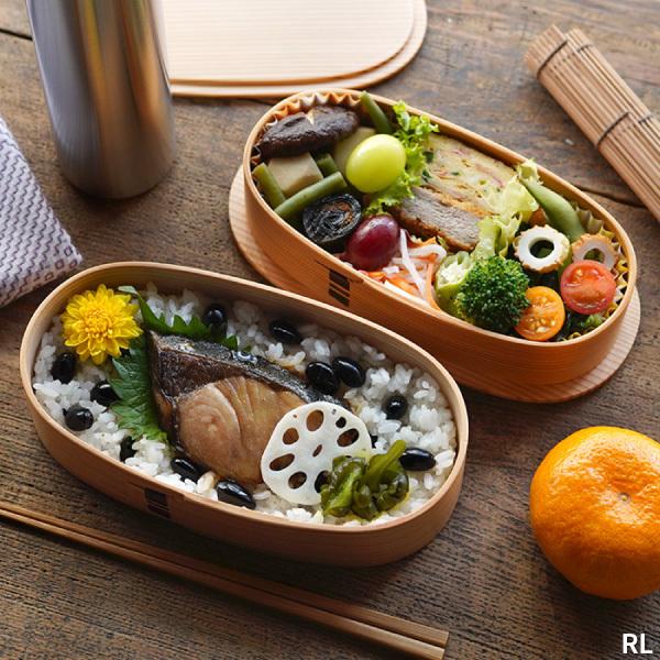 曲げわっぱ 弁当箱 小判入子 小 栗久 わっぱ弁当 国産 日本製 ギフト