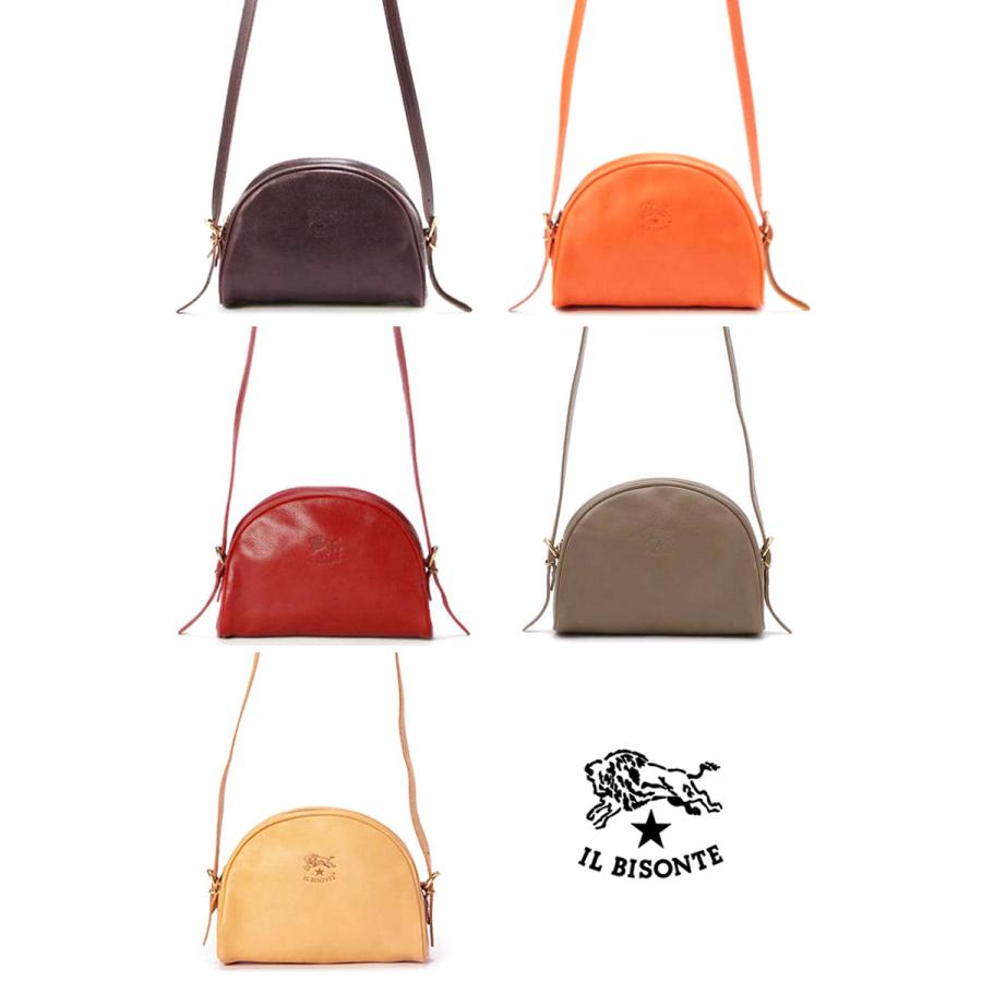 IL BISONTE（イルビゾンテ） IL BISONTE BIGロゴ レザー ショルダー