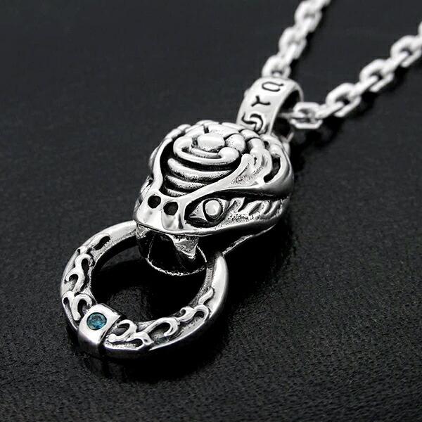 ペンダントトップ メンズ シルバー 蛇 スネーク ノッカー ブランド